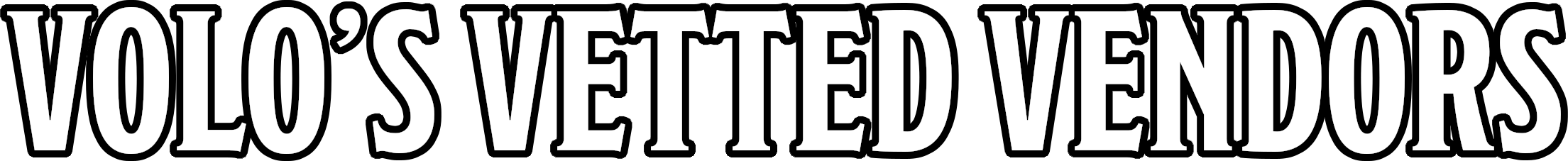 Volo's Vetted Vendors